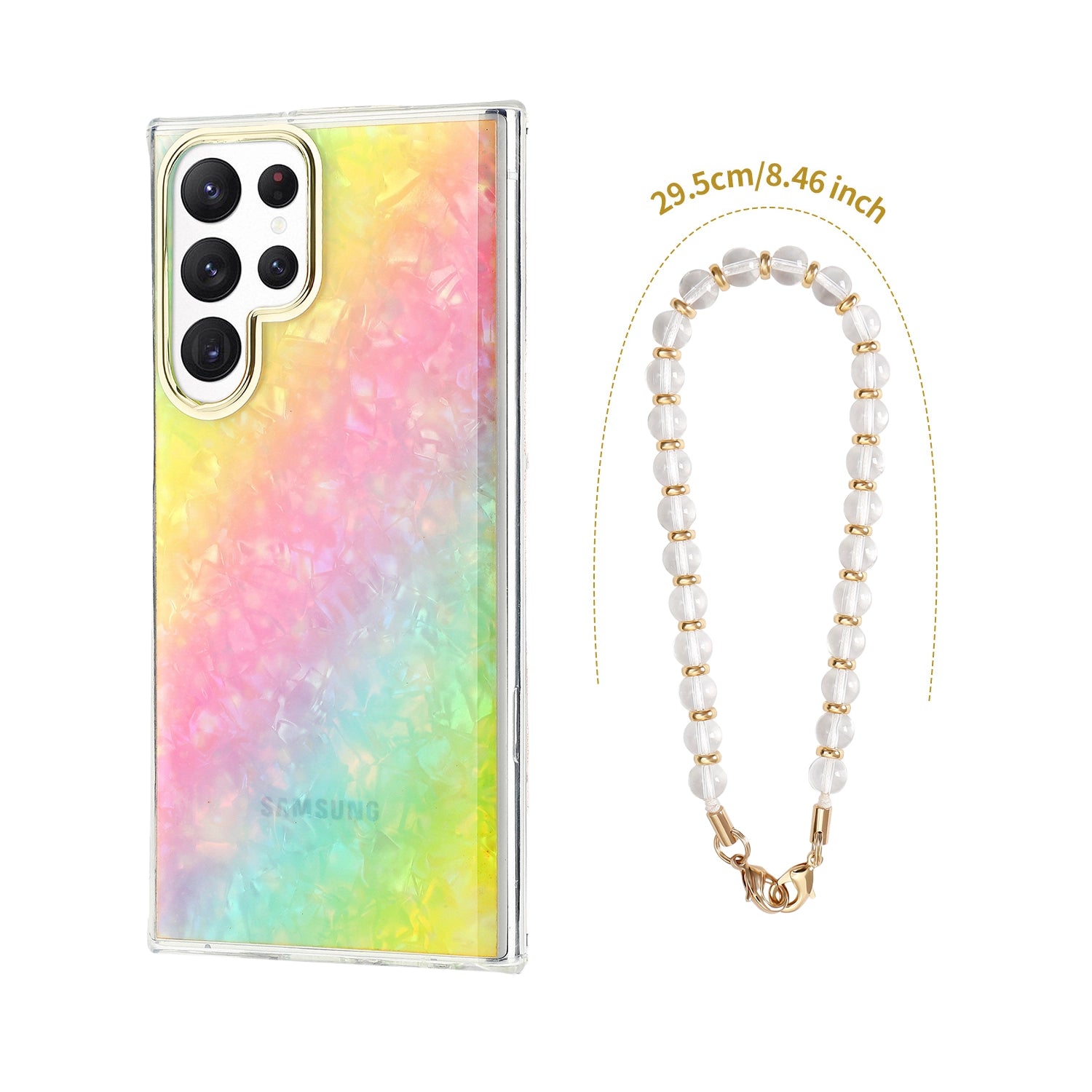 Shell Pattern Phone Case Charms Set For Samsung