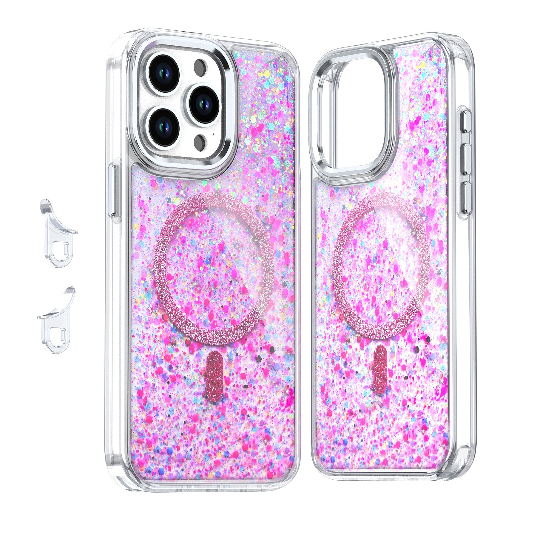 All That Glitter | MagSafe Phone Case Grip With Removable Corners