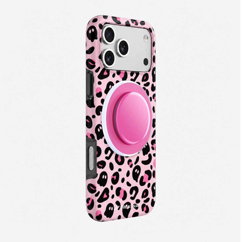 Ghosty Leopard MagSafe Phone Case Grip Set