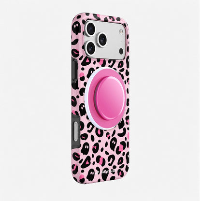 Ghosty Leopard MagSafe Phone Case Grip Set