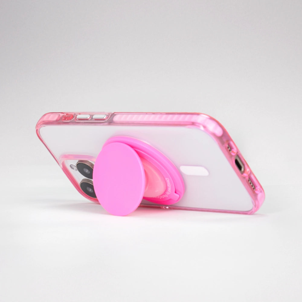 Color Clash Fantasia | Clear MagSafe Phone Case Grip Set