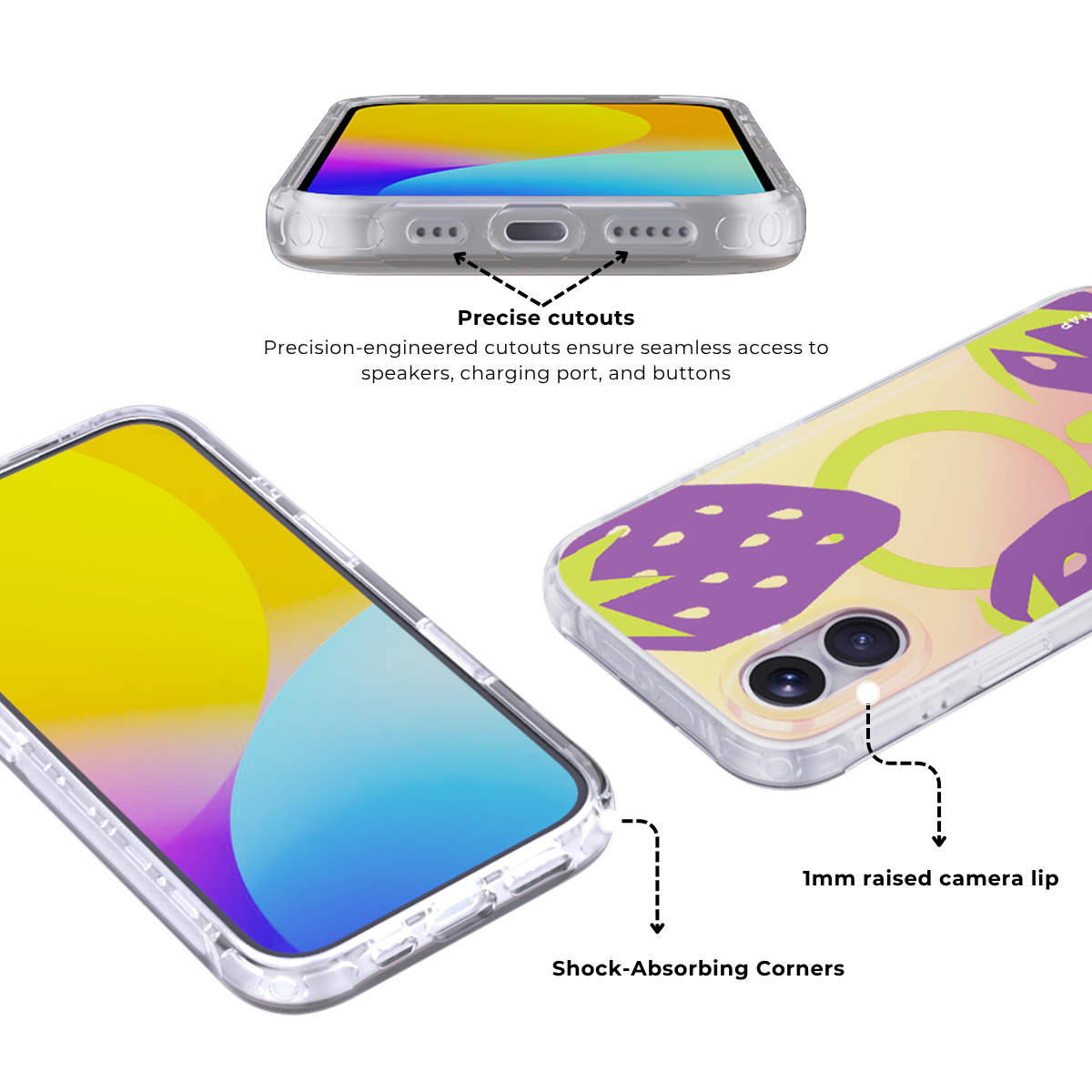 BerryBlast | Purple MagSafe Phone Case