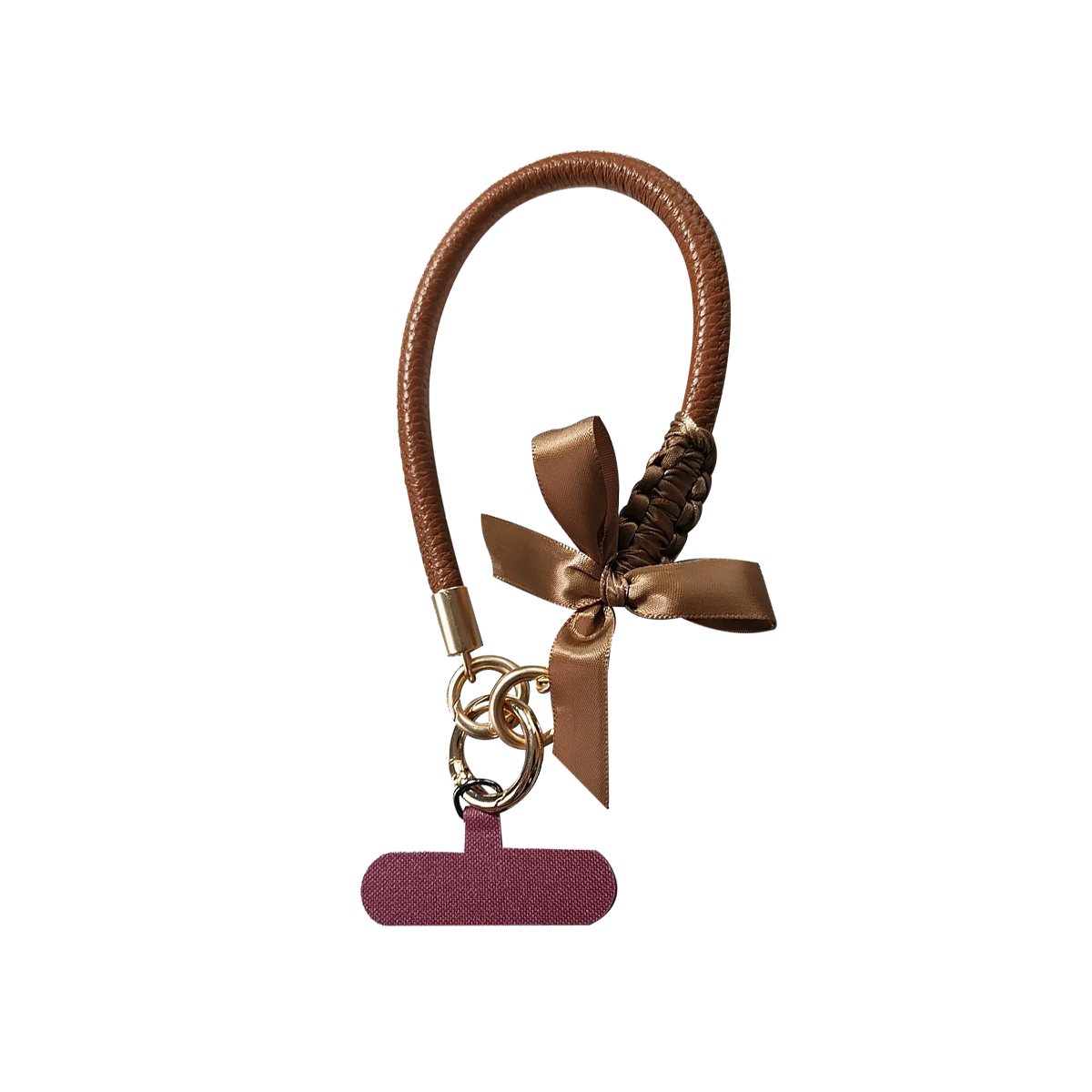 Elegant Bows | Leather Phone Strap