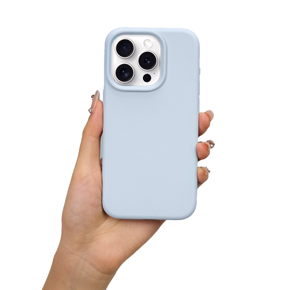 Velvet Touch | Sky Soft Silicone MagSafe Phone Case