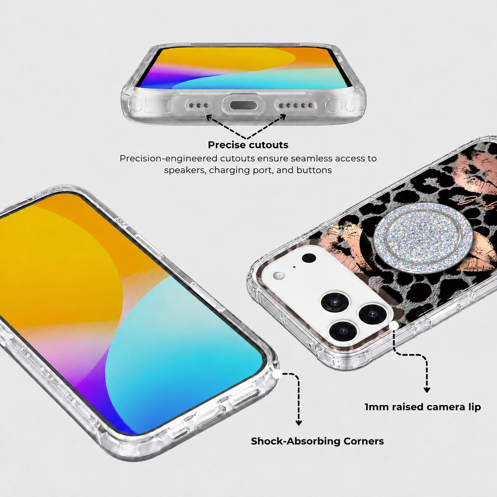 Wild Kisses MagSafe Phone Case Grip Set