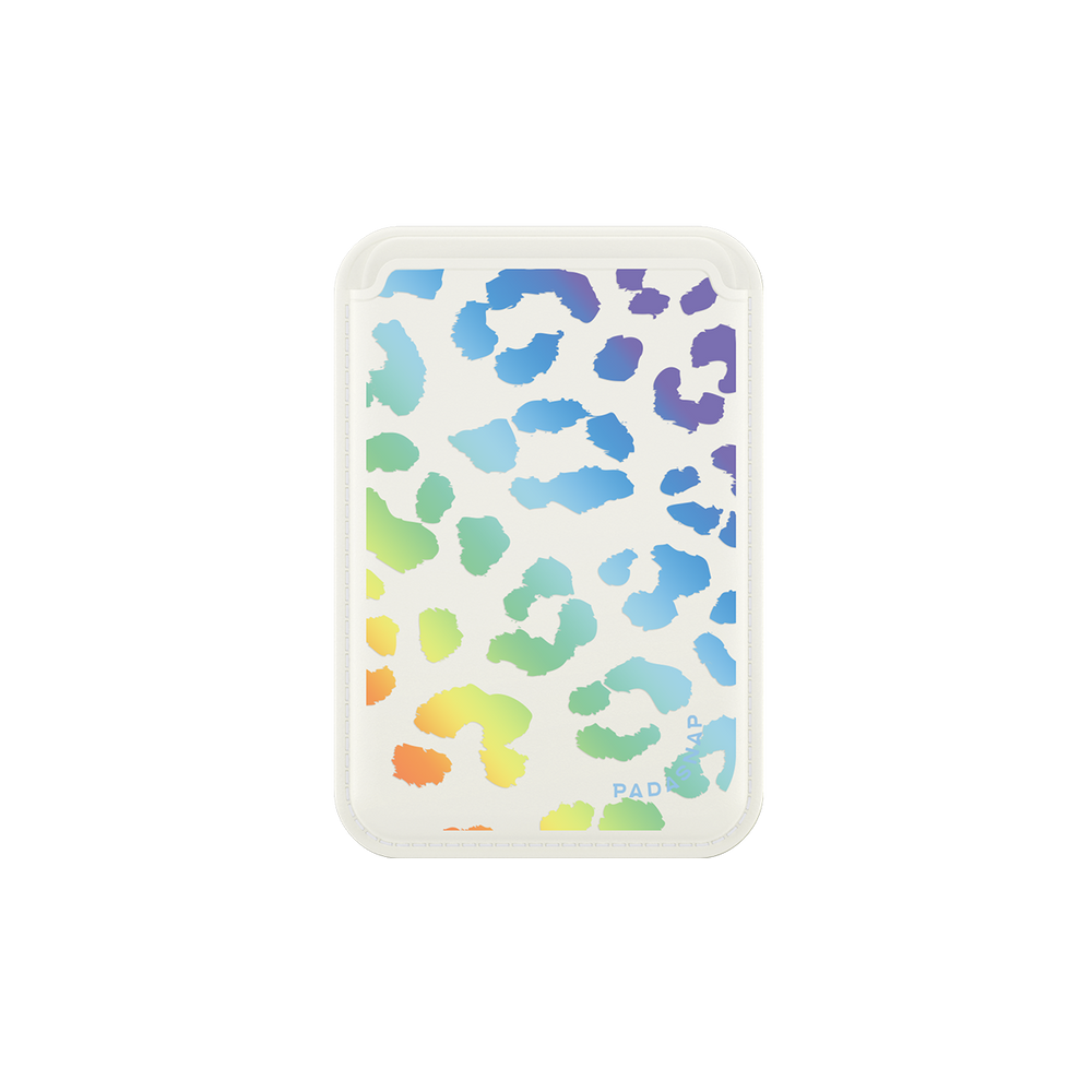 Leopard Print Brown MagSafe Wallet