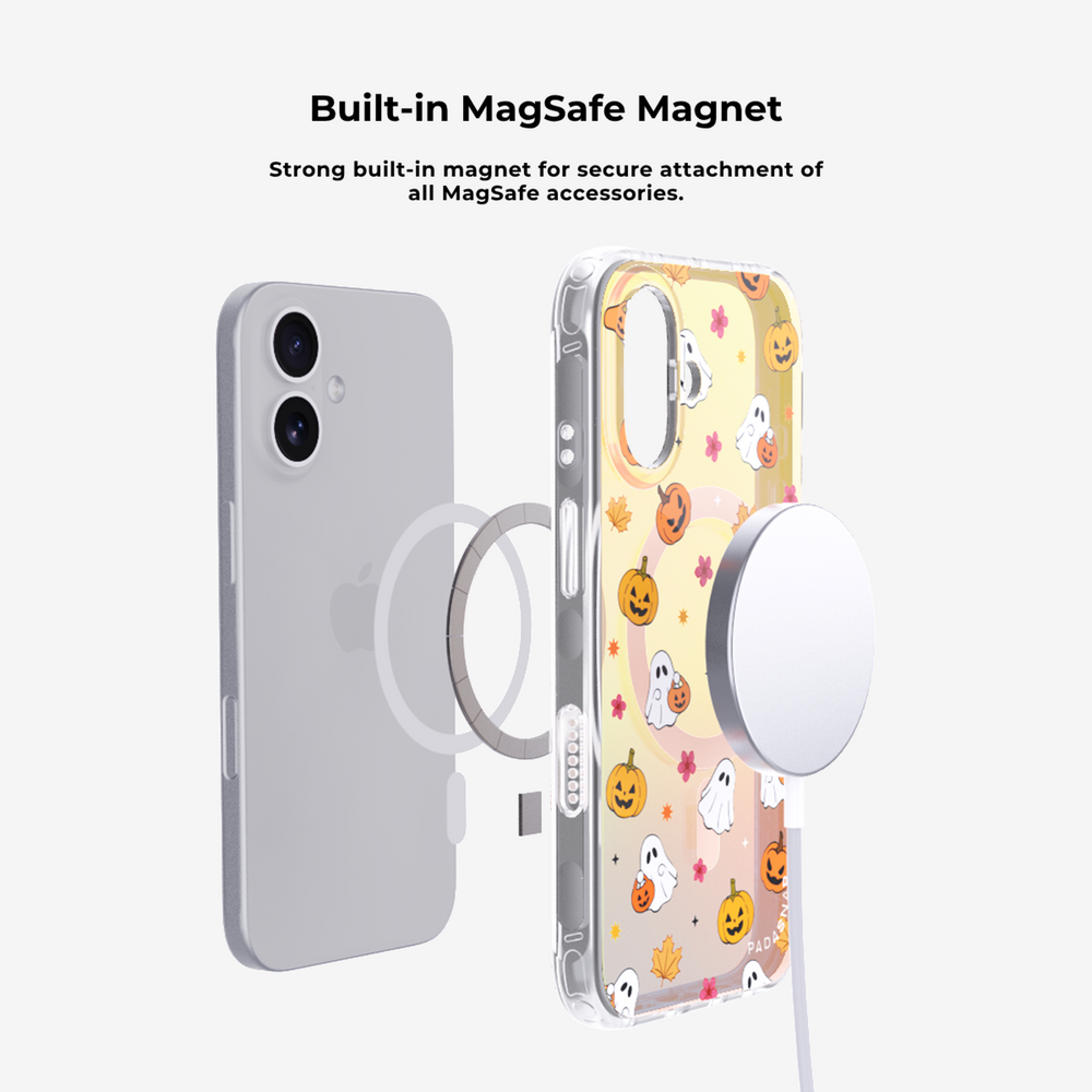 Halloween party｜Orange MagSafe Phone Case Grip Set
