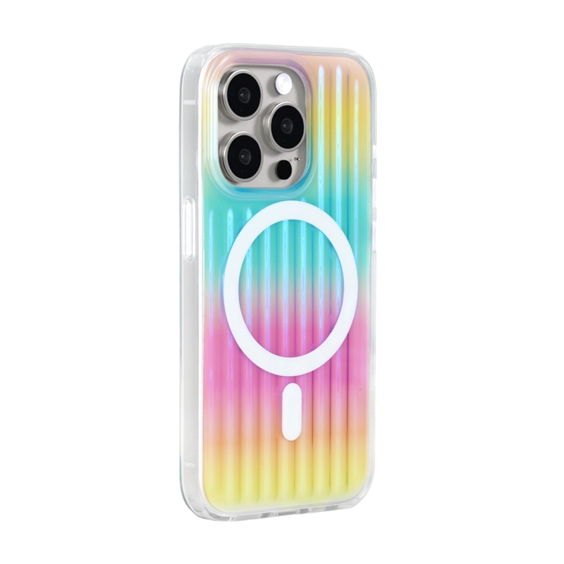 Vibrant Holiday | Laser Golden MagSafe Phone Case