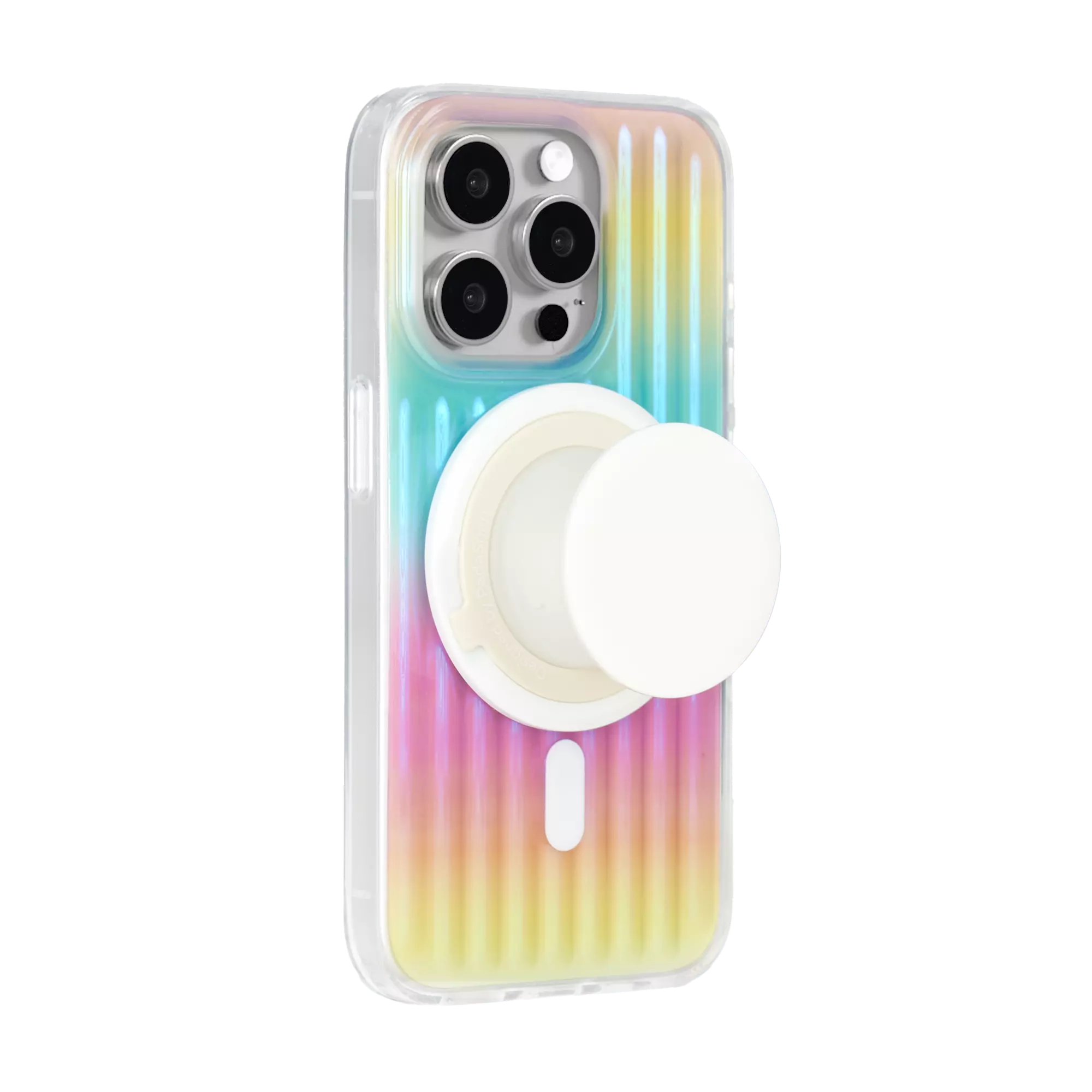 Vibrant Holiday | Laser Rainbow MagSafe Phone Case Grip Set