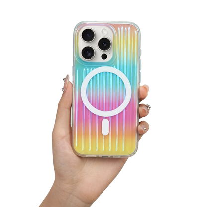 Vibrant Holiday | Laser Rainbow MagSafe Phone Case