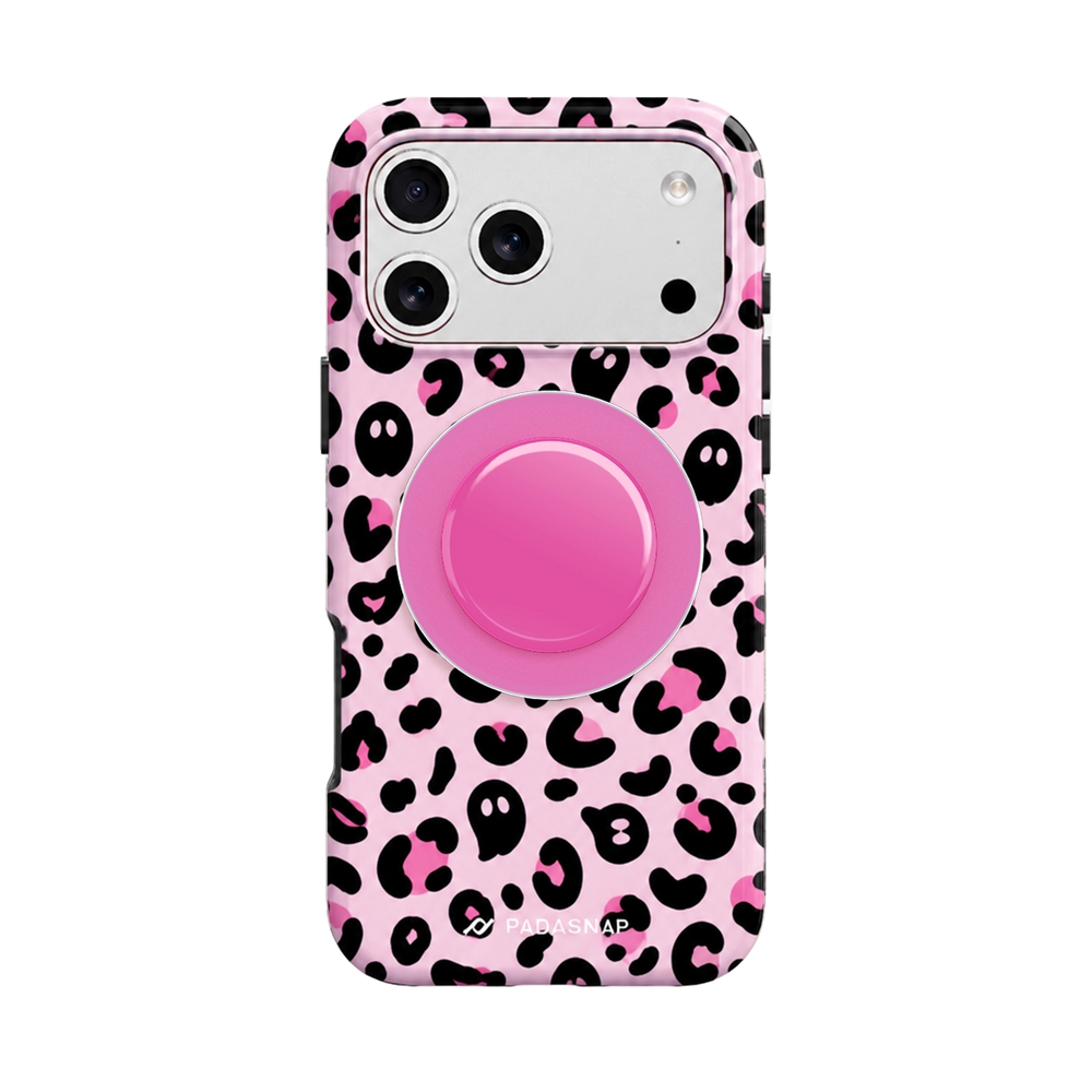 Ghosty Leopard MagSafe Phone Case Grip Set