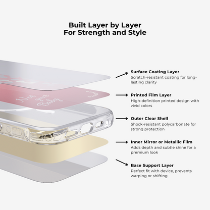 Not Your Baby Brown MagSafe Phone Case Grip Set