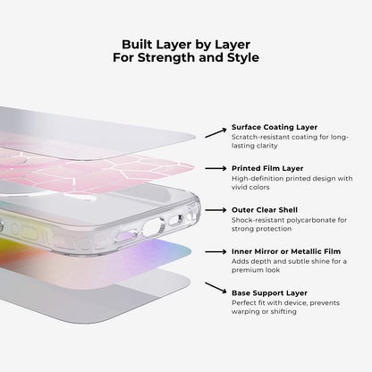 Vacay Glow Colorful MagSafe Phone Case Grip Set