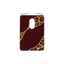 Burgundy Wave MagSafe Card Holder