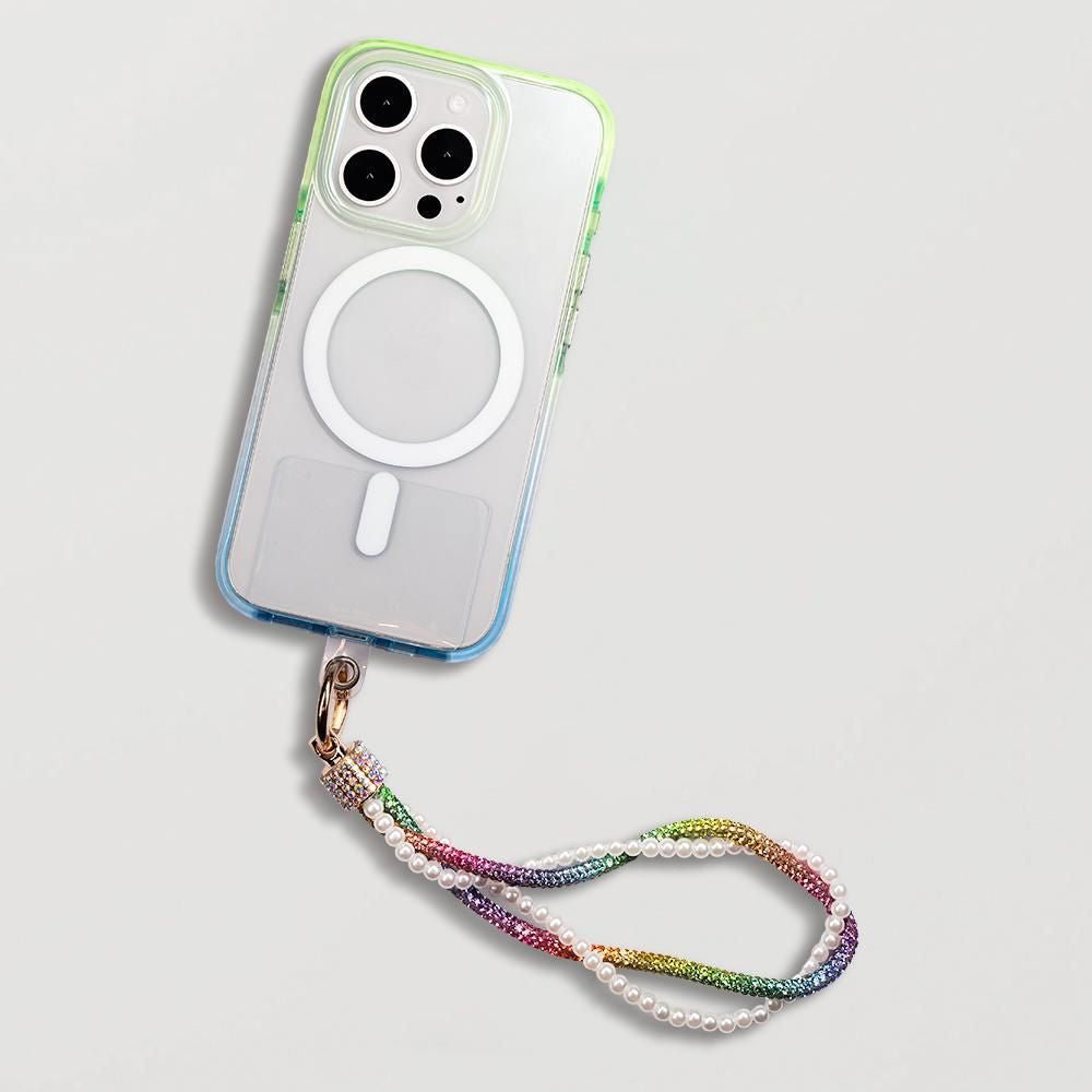 Color Clash Fantasia | MagSafe Phone Case With Charms - PadaSnap