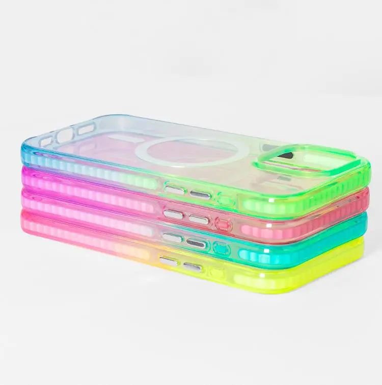 Color Clash Fantasia | MagSafe Phone Case With Charms - PadaSnap