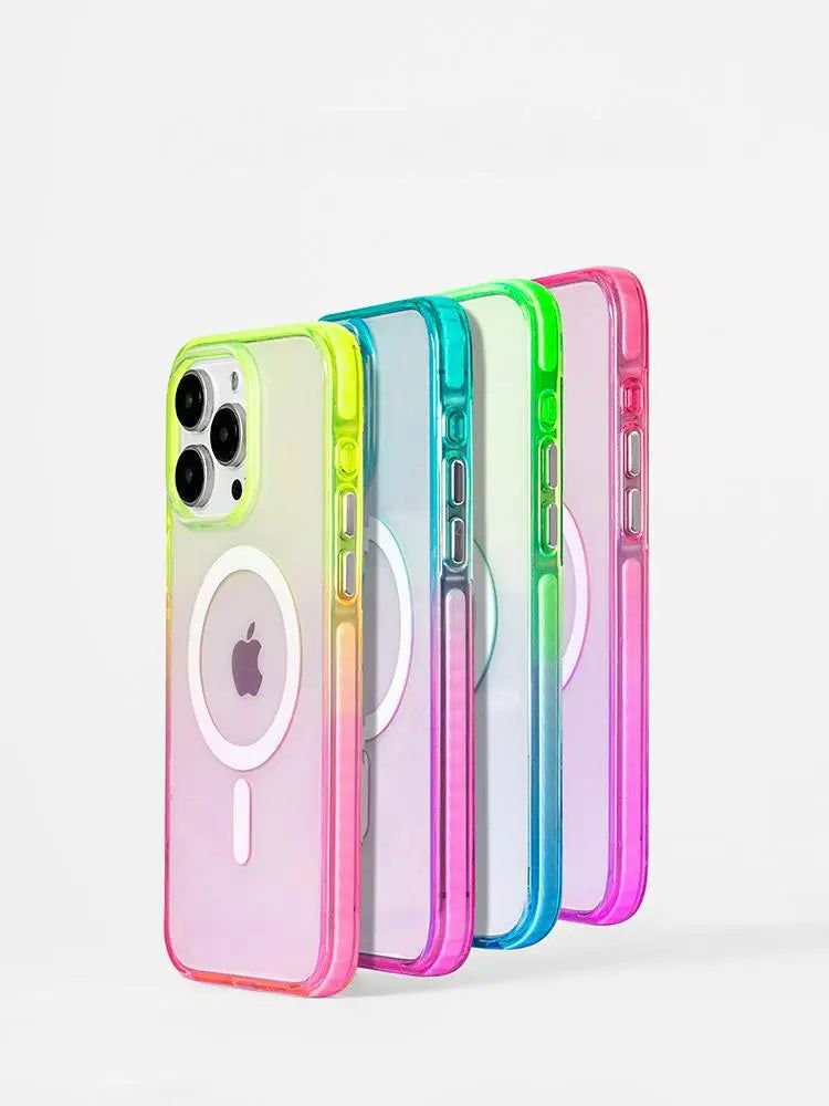 Color Clash Fantasia | MagSafe Phone Case With Charms - PadaSnap