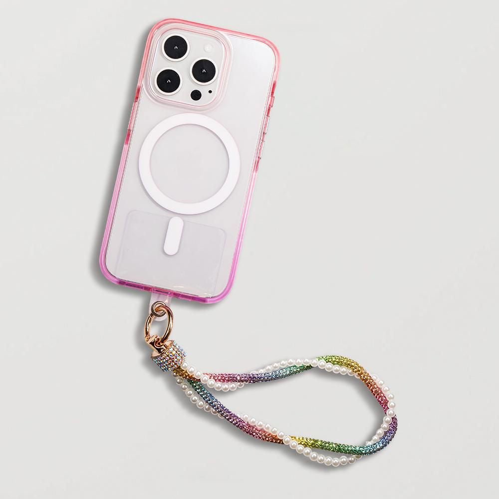 Color Clash Fantasia | MagSafe Phone Case With Charms - PadaSnap