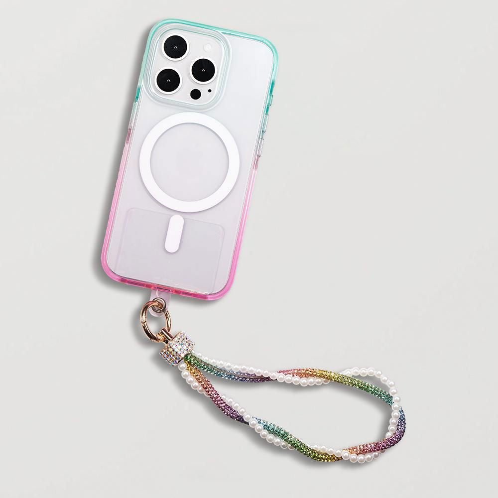 Color Clash Fantasia | MagSafe Phone Case With Charms - PadaSnap