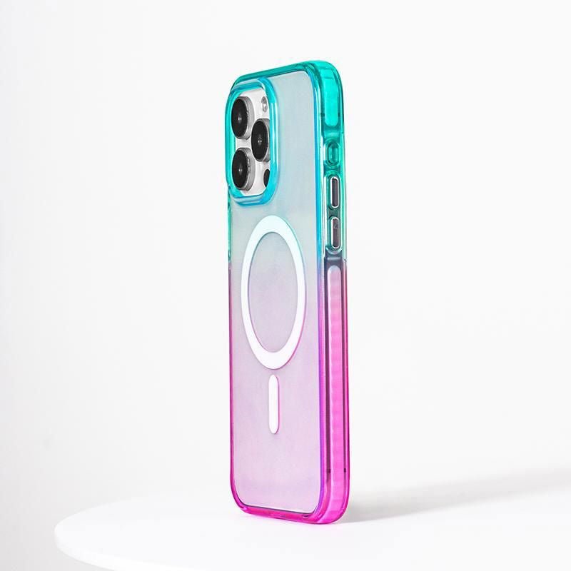 Color Clash Fantasia | MagSafe Phone Case With Charms - PadaSnap