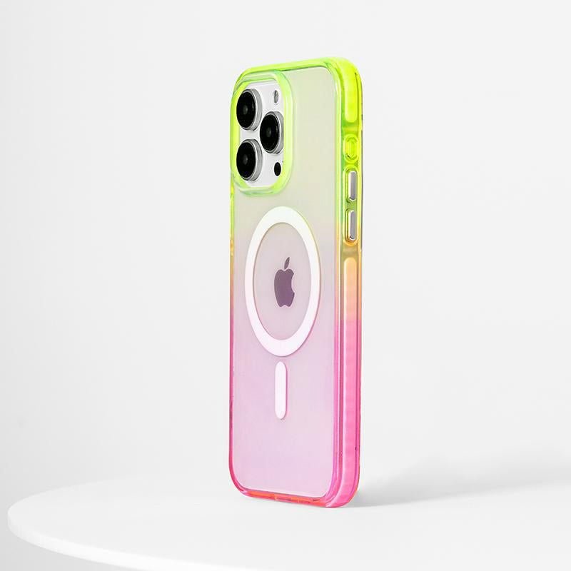 Color Clash Fantasia | MagSafe Phone Case With Charms - PadaSnap