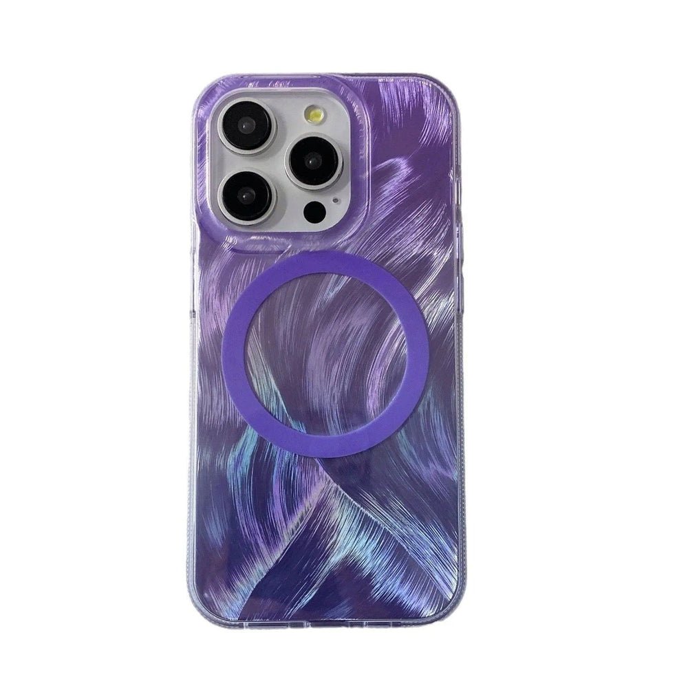 Colorful Gradient Yarn Laser | MagSafe Phone Case - PadaSnap