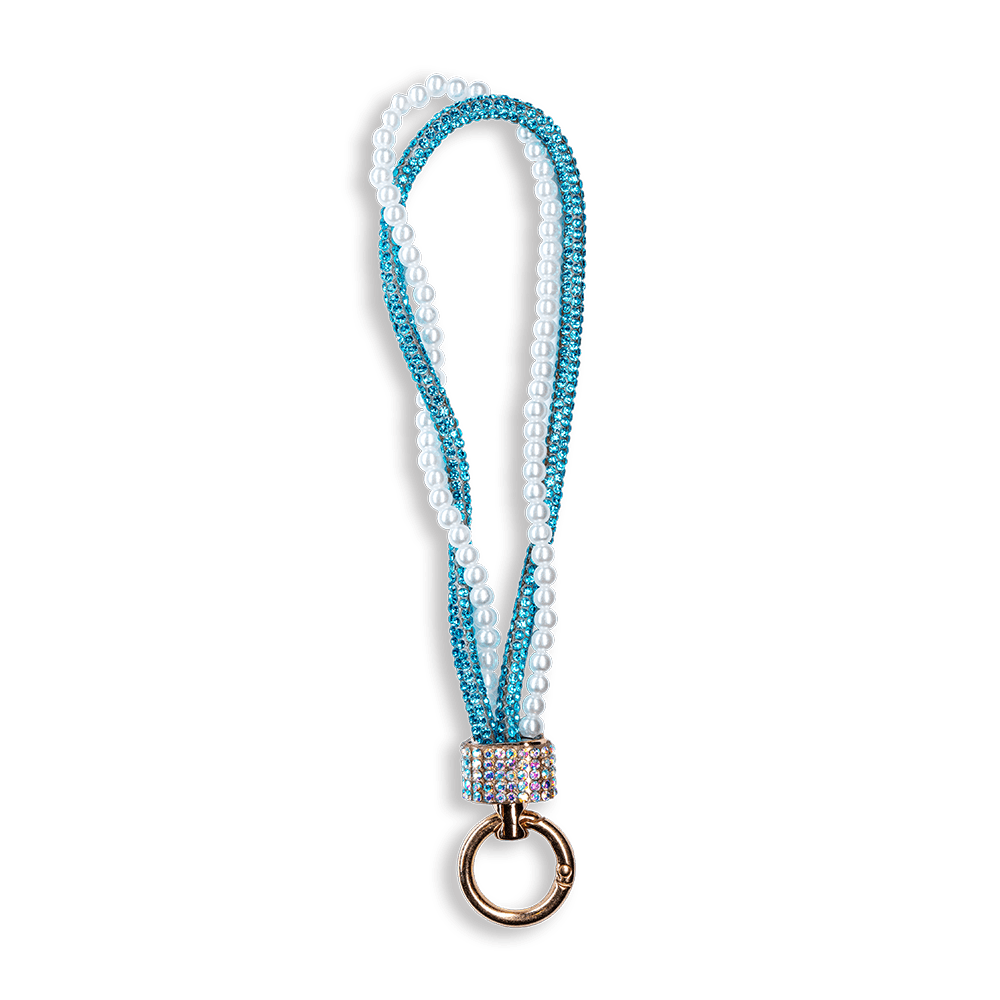 Colorful Rhinestone Pearl | Phone Charms - PadaSnap