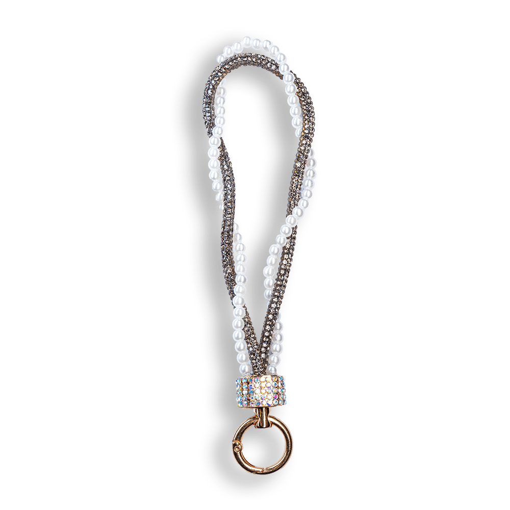 Colorful Rhinestone Pearl | Phone Charms - PadaSnap