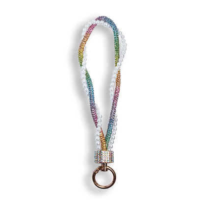 Colorful Rhinestone Pearl | Phone Charms - PadaSnap