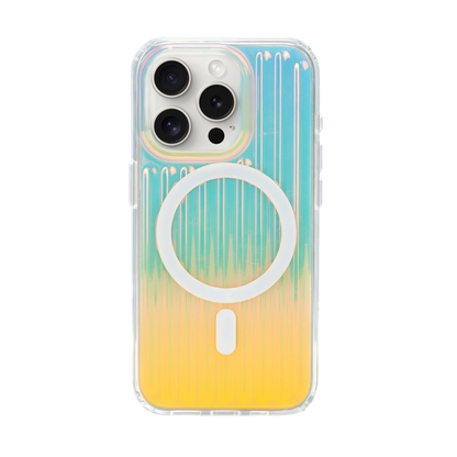 Vibrant Holiday | Laser Golden MagSafe Phone Case