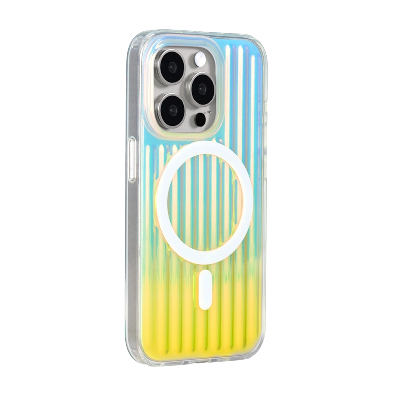 Vibrant Holiday | Laser Golden MagSafe Phone Case