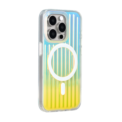 Vibrant Holiday | Laser Golden MagSafe Phone Case