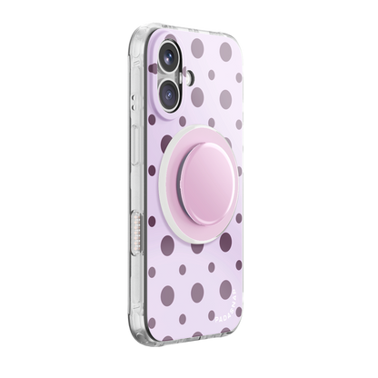 Cider Polka｜Purple MagSafe Phone Case Grip Set