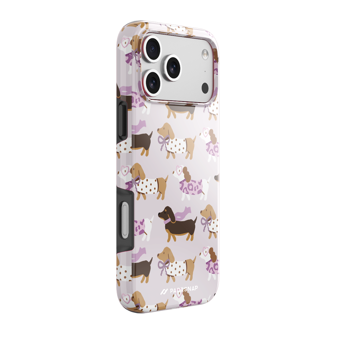 EverTail Love Dog Purple MagSafe Phone Case