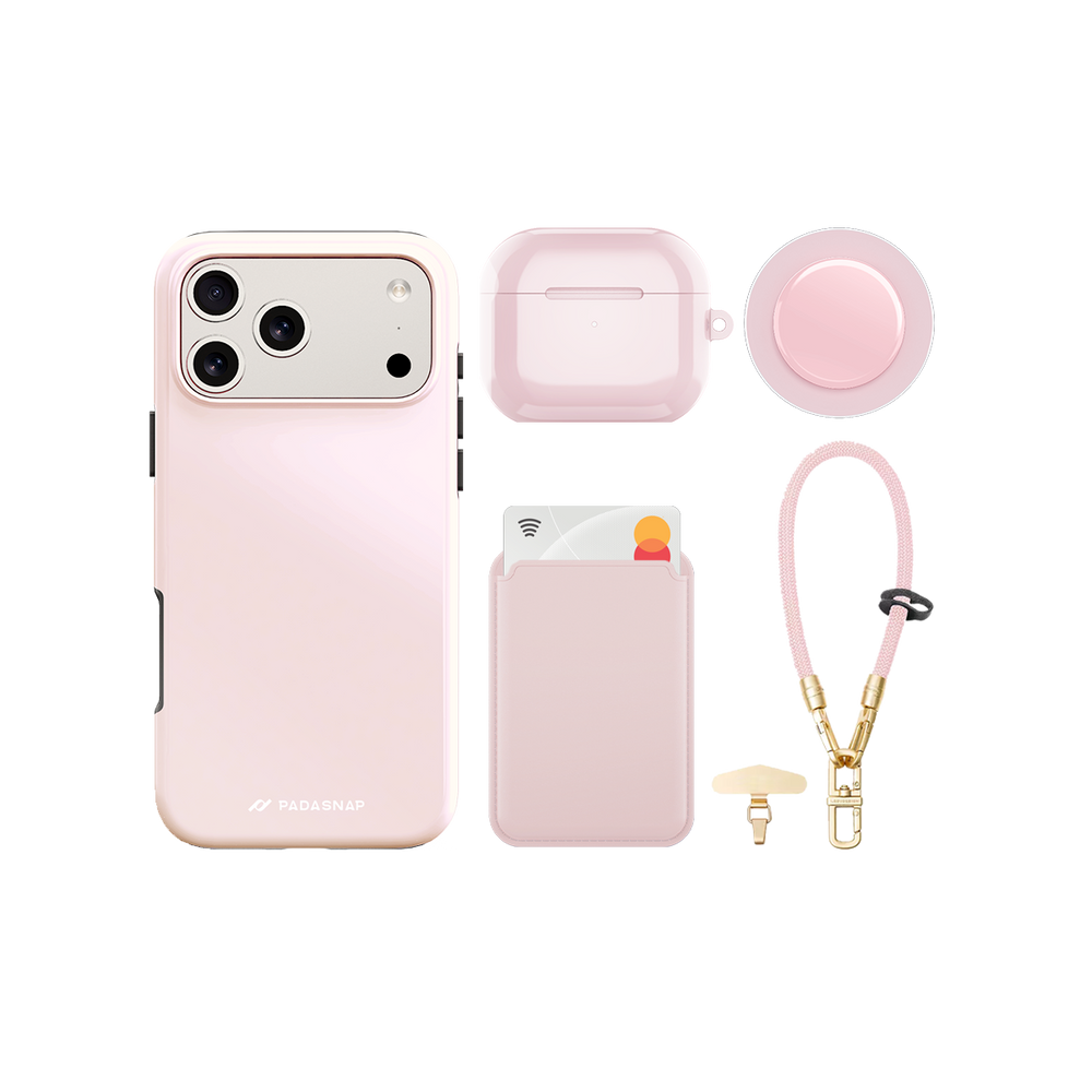 MonoTone Pink iPhone Bundle Set