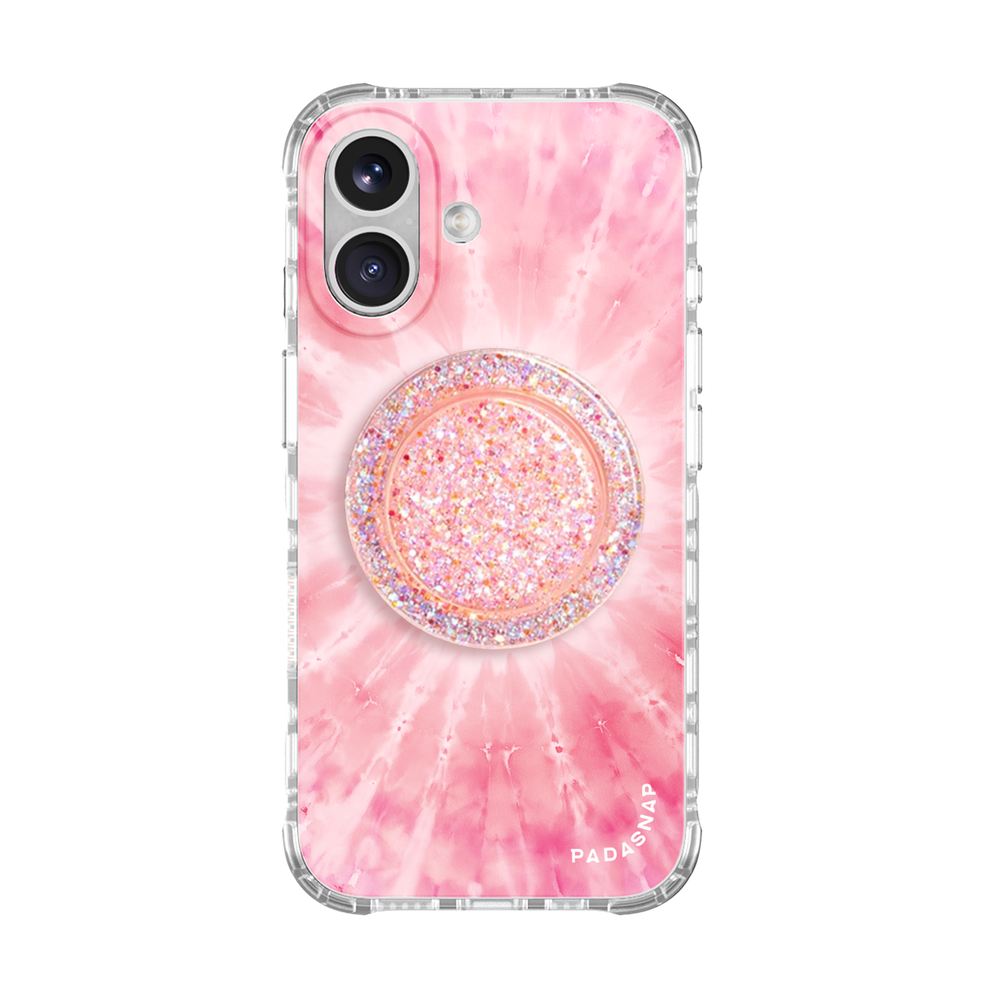Tie-Dye Spark | Purple MagSafe Phone Case Grip Set