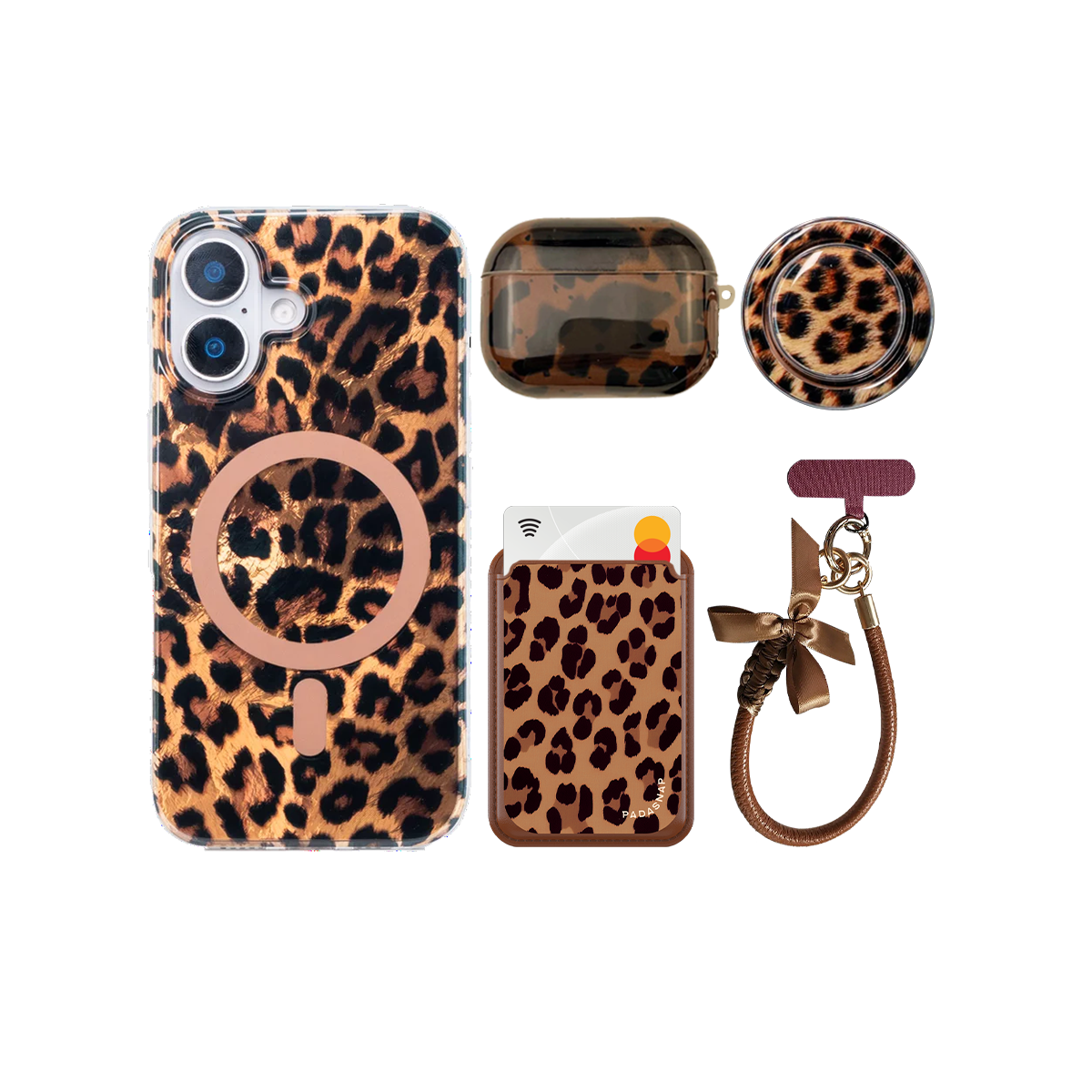Cool Leopard iPhone Bundle Set