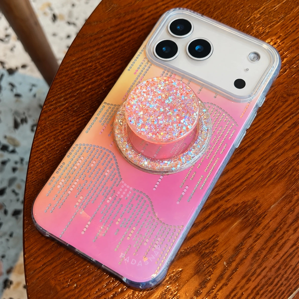 Iridescent Stardust Cascade MagSafe Phone Case