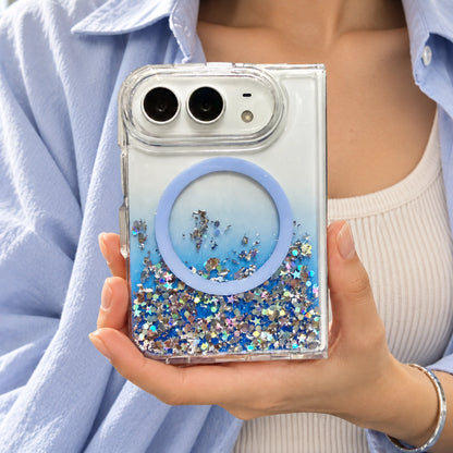 Stardust Drift MagSafe Phone Case-Glacier Blue