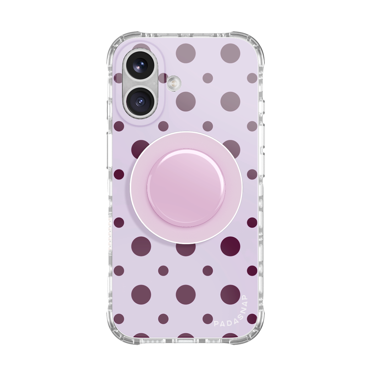 Cider Polka｜Purple MagSafe Phone Case Grip Set