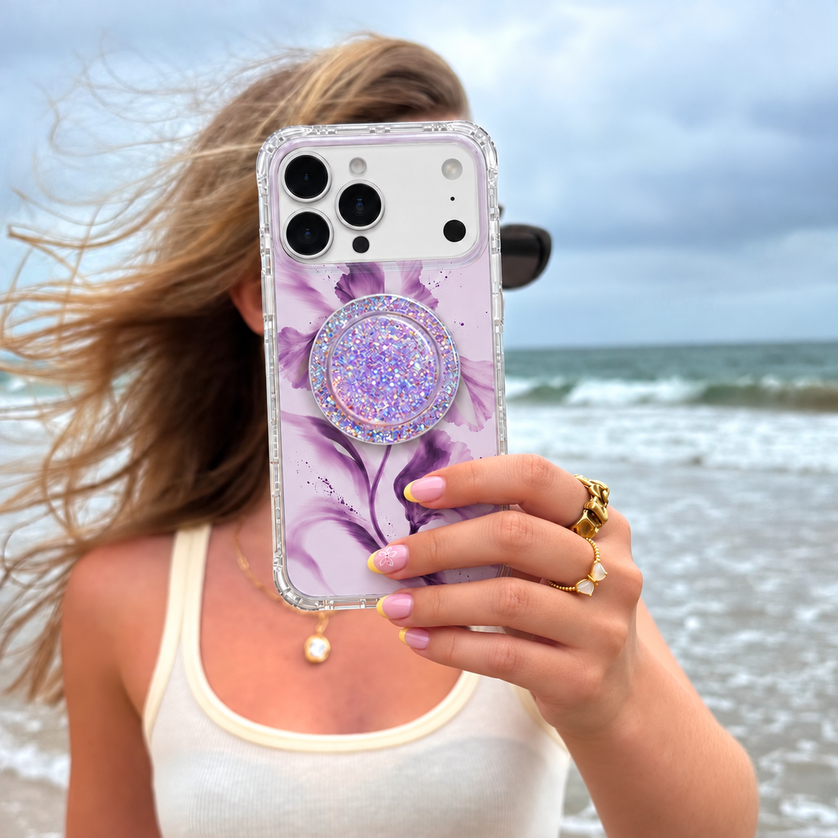 Iris Reverie MagSafe Phone Case Grip Set