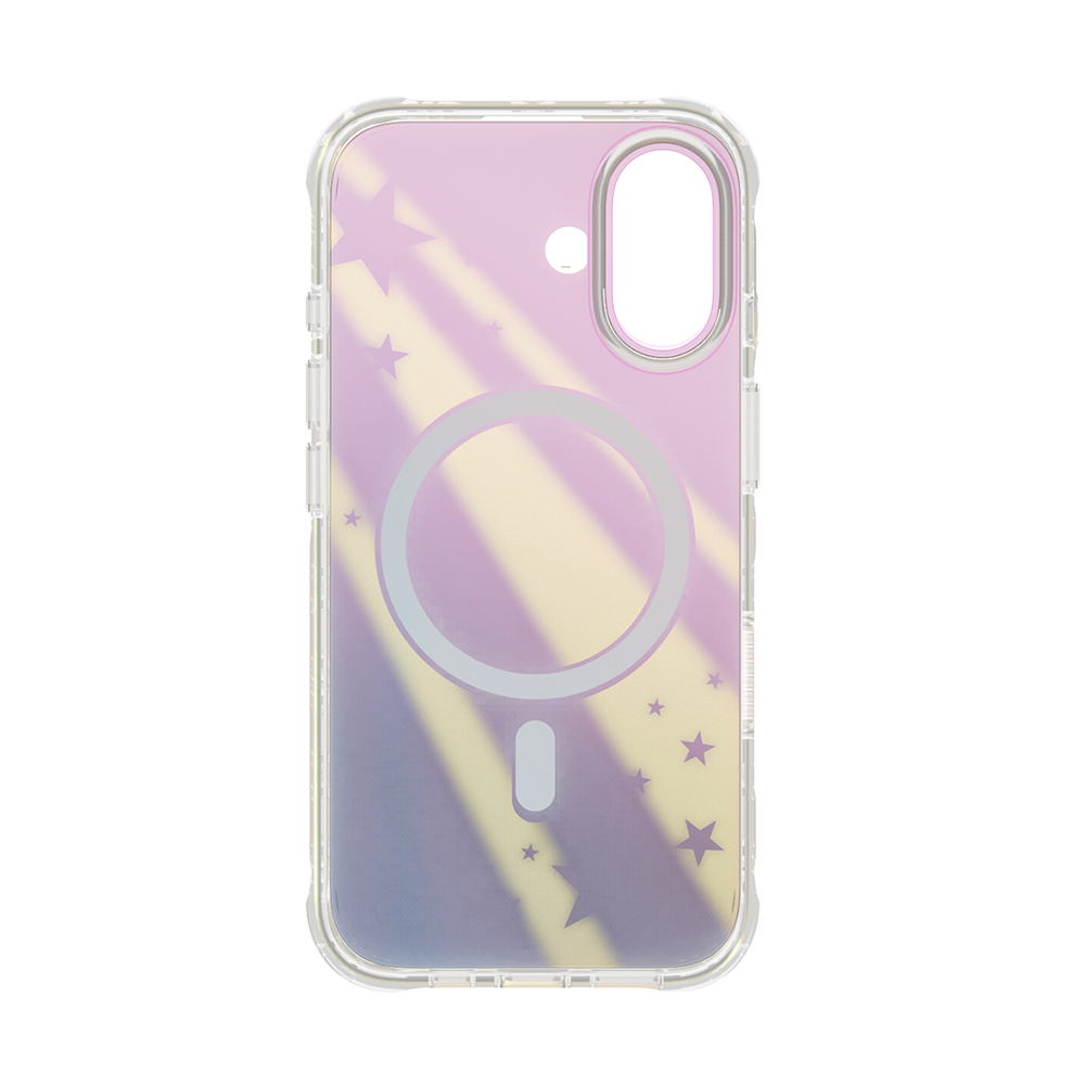Cosmic Shards | Pink MagSafe Phone Case Grip Set