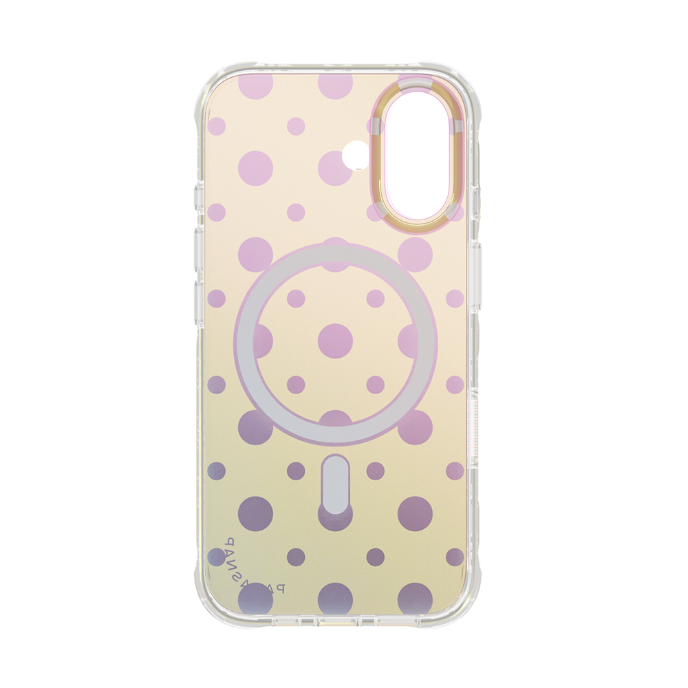 Cider Polka｜Purple MagSafe Phone Case Grip Set