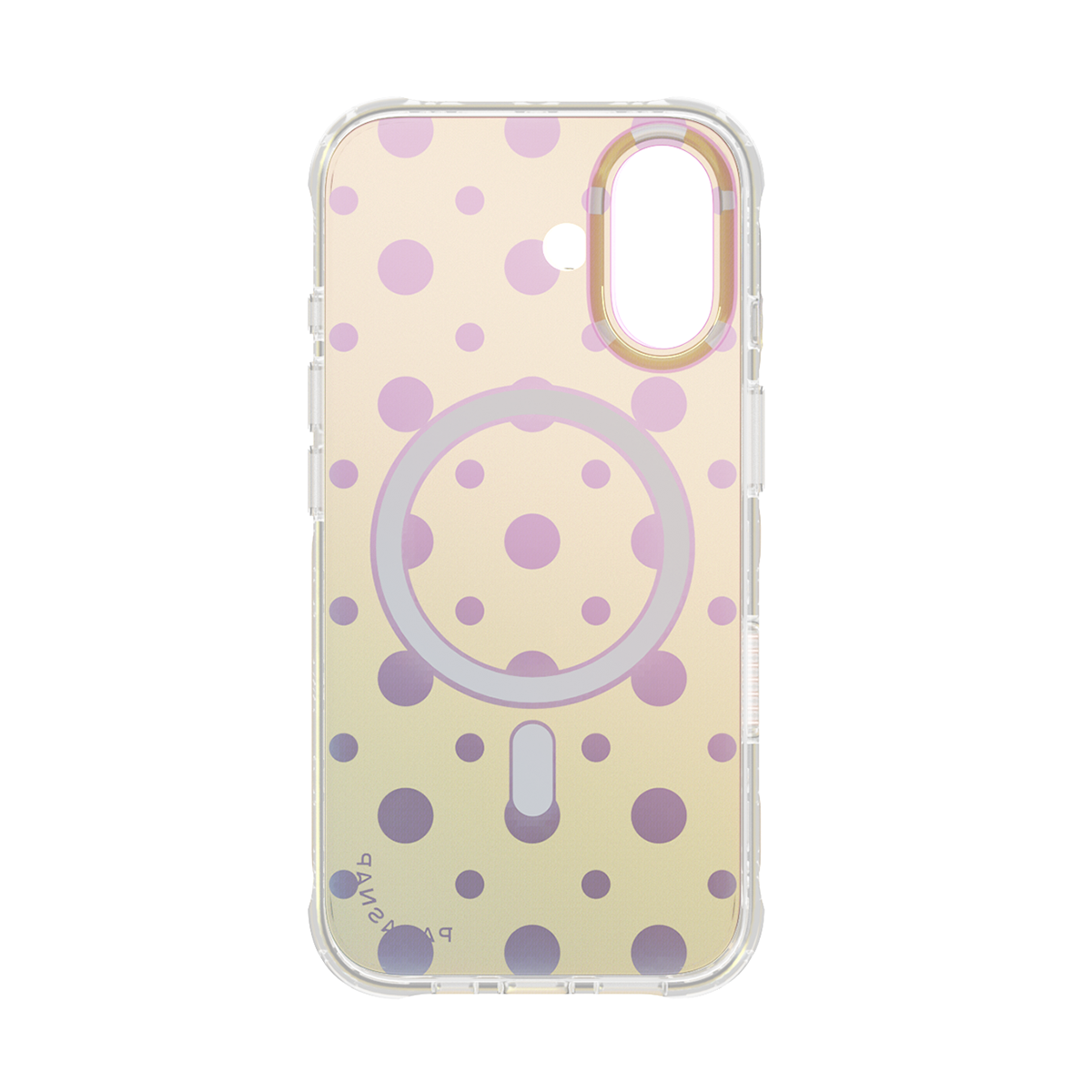 Cider Polka｜Purple MagSafe Phone Case Grip Set