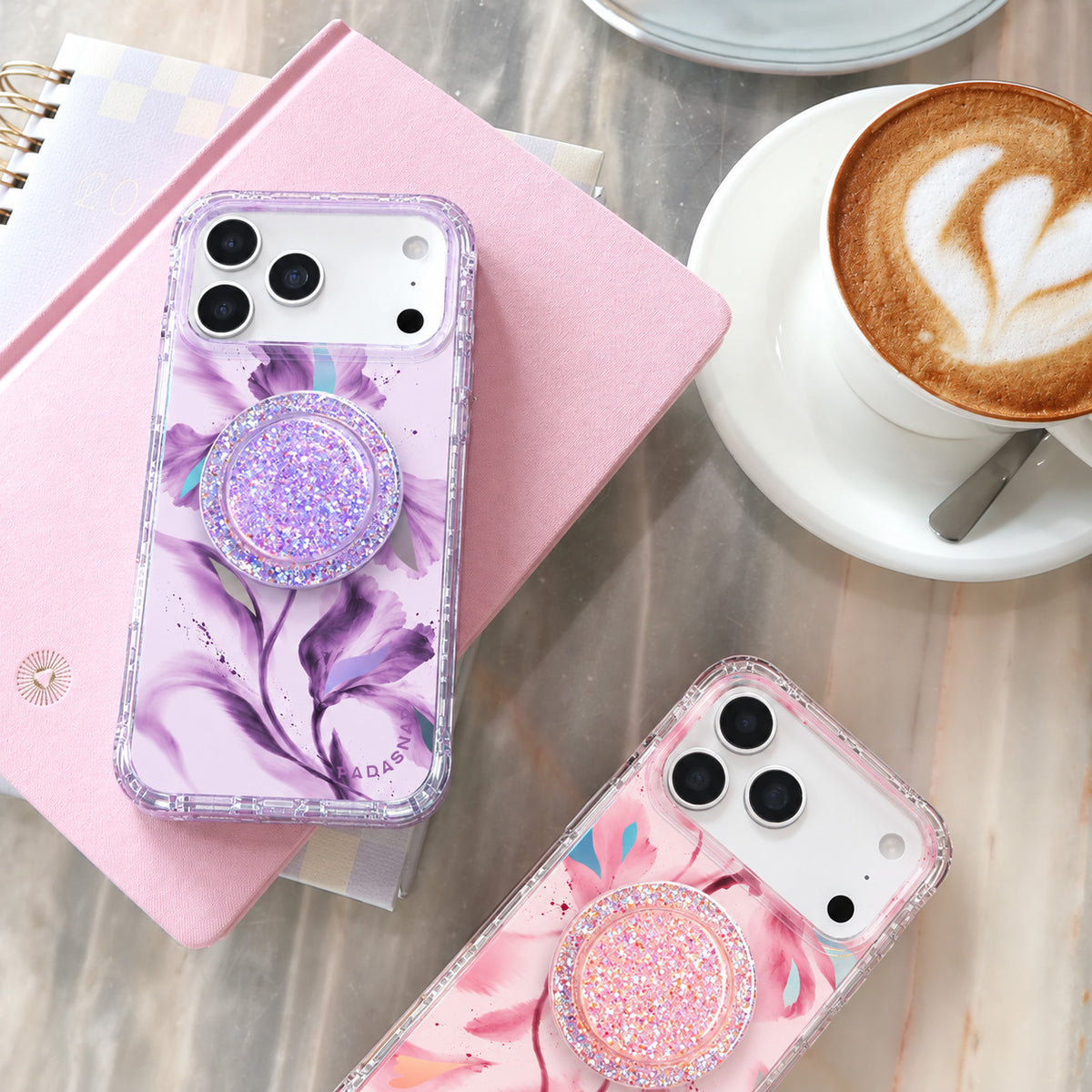 Iris Reverie MagSafe Phone Case Grip Set