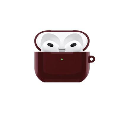 Burgundy AirPods Case