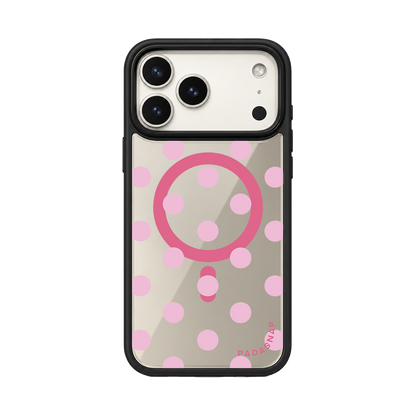 Pink Dot Mirror MagSafe Phone Case