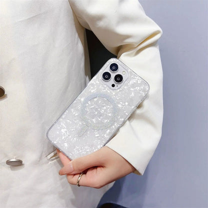 Glitter Seashell | MagSafe Phone Case - PadaSnap