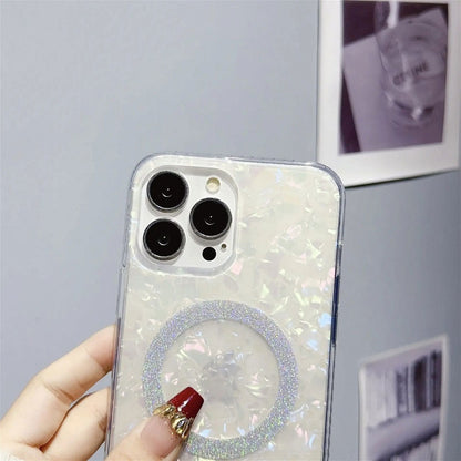 Glitter Seashell | MagSafe Phone Case - PadaSnap