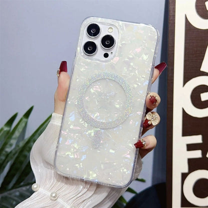 Glitter Seashell | MagSafe Phone Case - PadaSnap